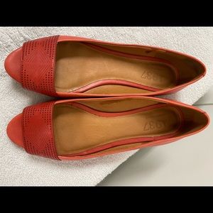 Madewell red flats